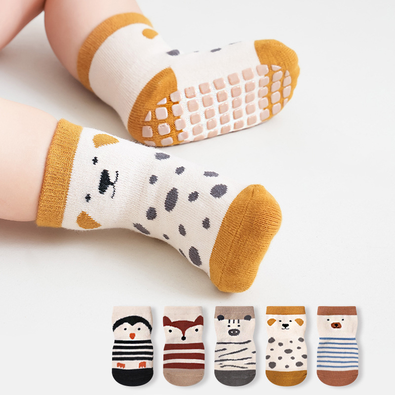 Unisex Baby Socks Non Slip - Fashion Baby Floor Socks Cute Animal