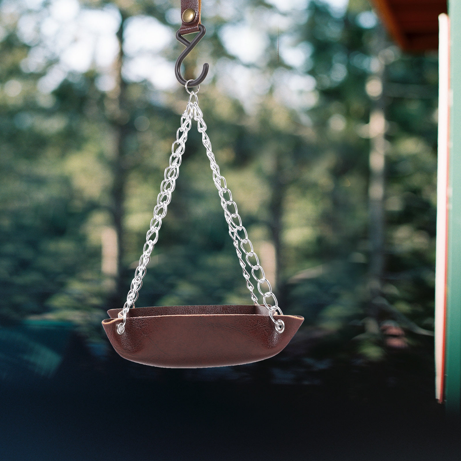 Feeding - Sturdy Bite-Resistant Transparent Parrot Feeder for