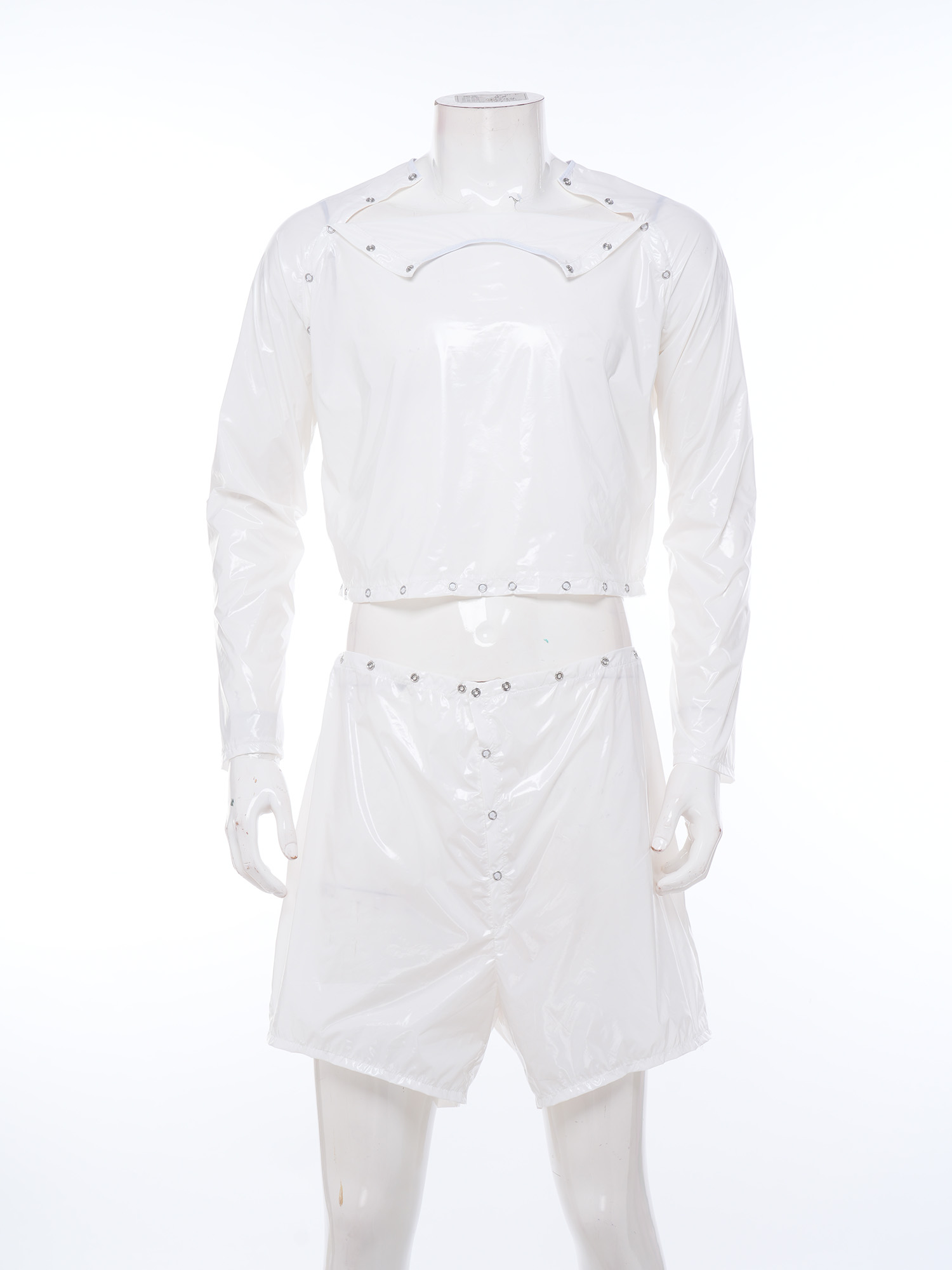 Diapering - Men Waterproof Jumpsuit Swimwear Sauna Sweat