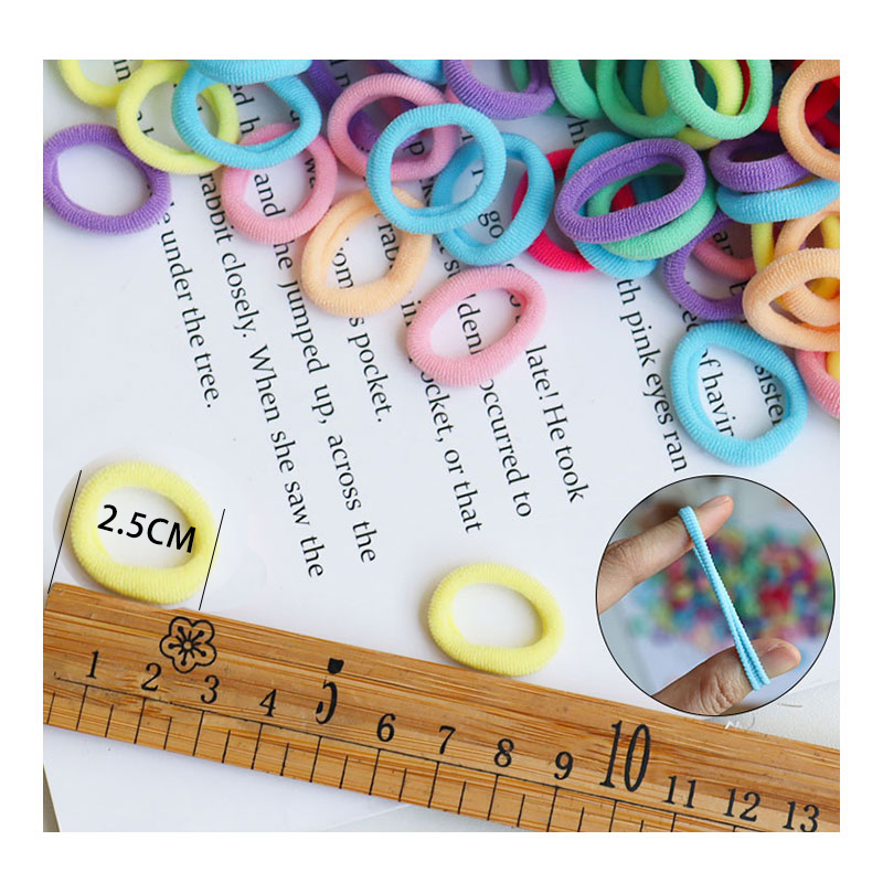 50/100Pcs 2.5cm Elastic Hair B - Baby Gear review and price