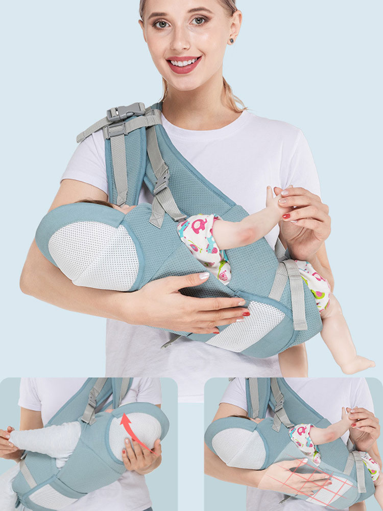 Baby Carrier With Waist Stool  - Ergonomic Baby Carrier Newborn To Toddler review and price