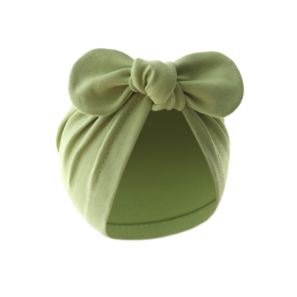 Cute Flower Knot Baby Hat Soli - Infant Beanie Hat With Ears review and price