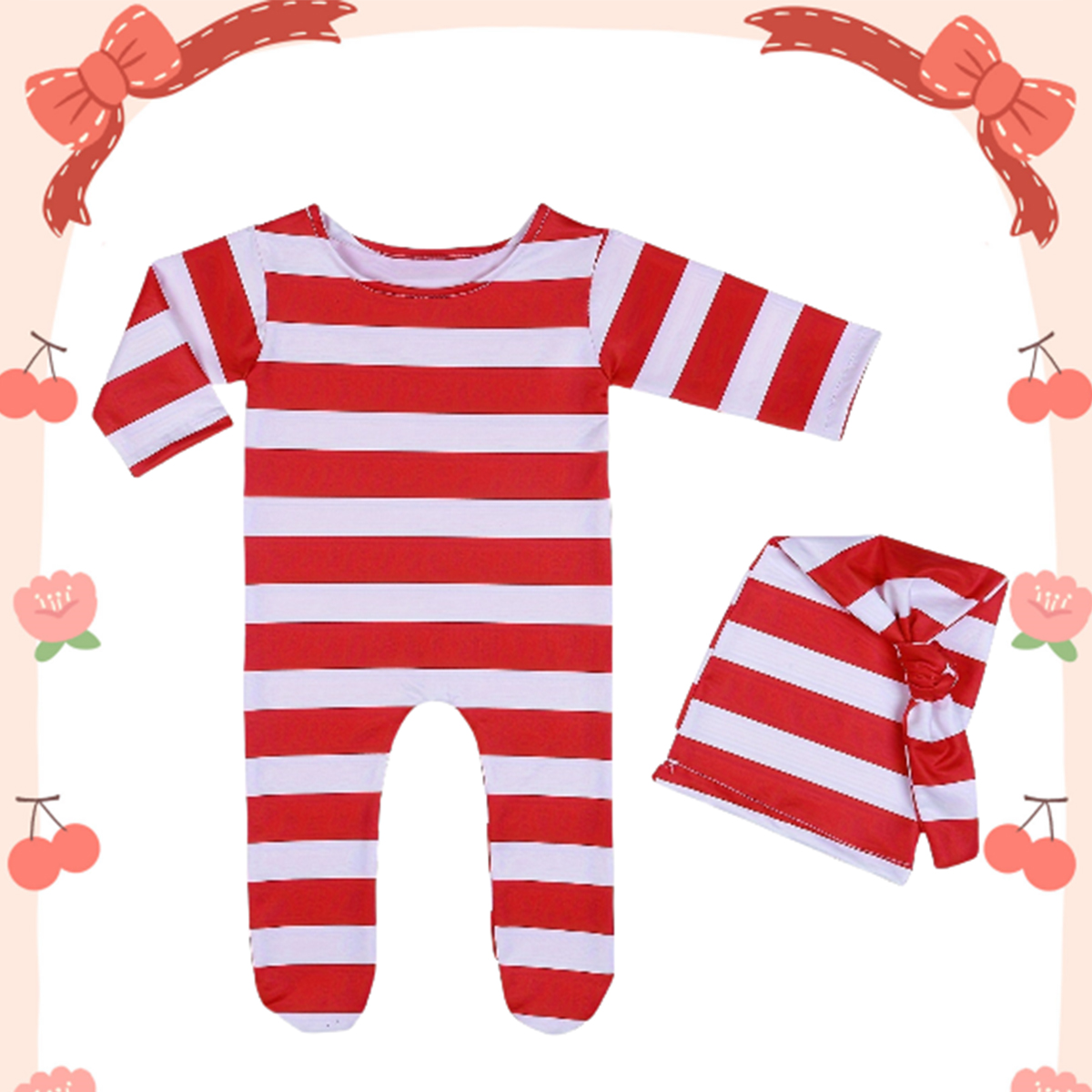 Ylsteed Newborn Red Jumpsuit w - Infant Photography Props Outfit review and price