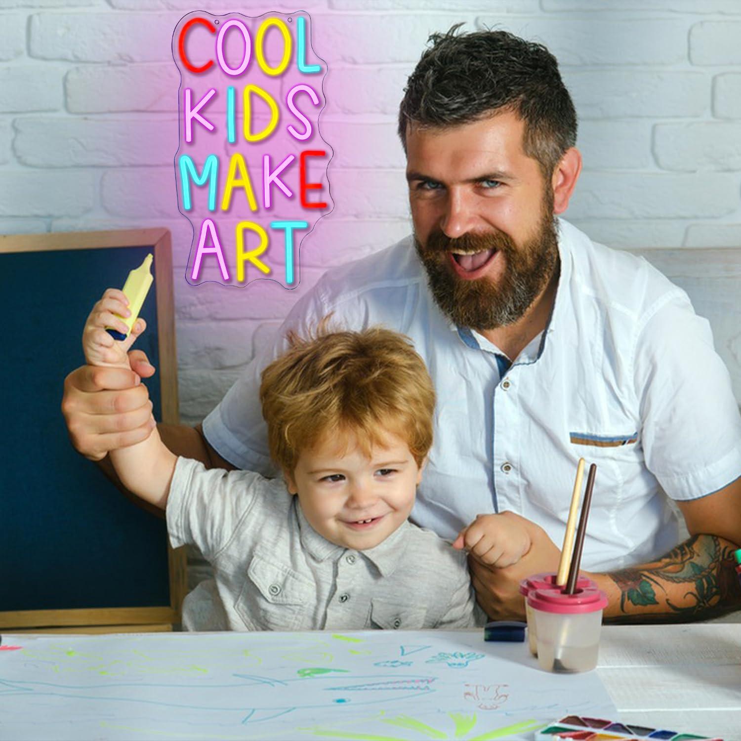 Cool Kids Make Art Neon Sign U - Nursery review and price